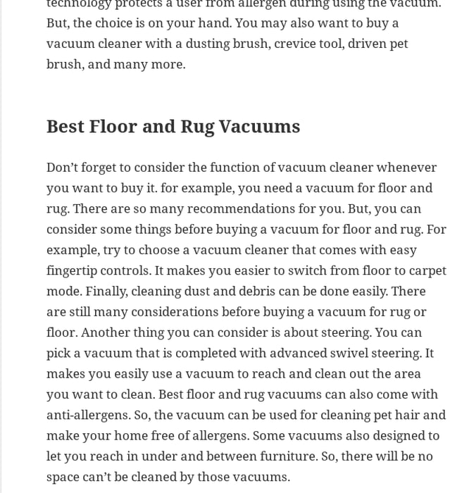 Best Vacuum Cleaners 2019 Reviews - TOP 10 Buyers Guides Under 500$