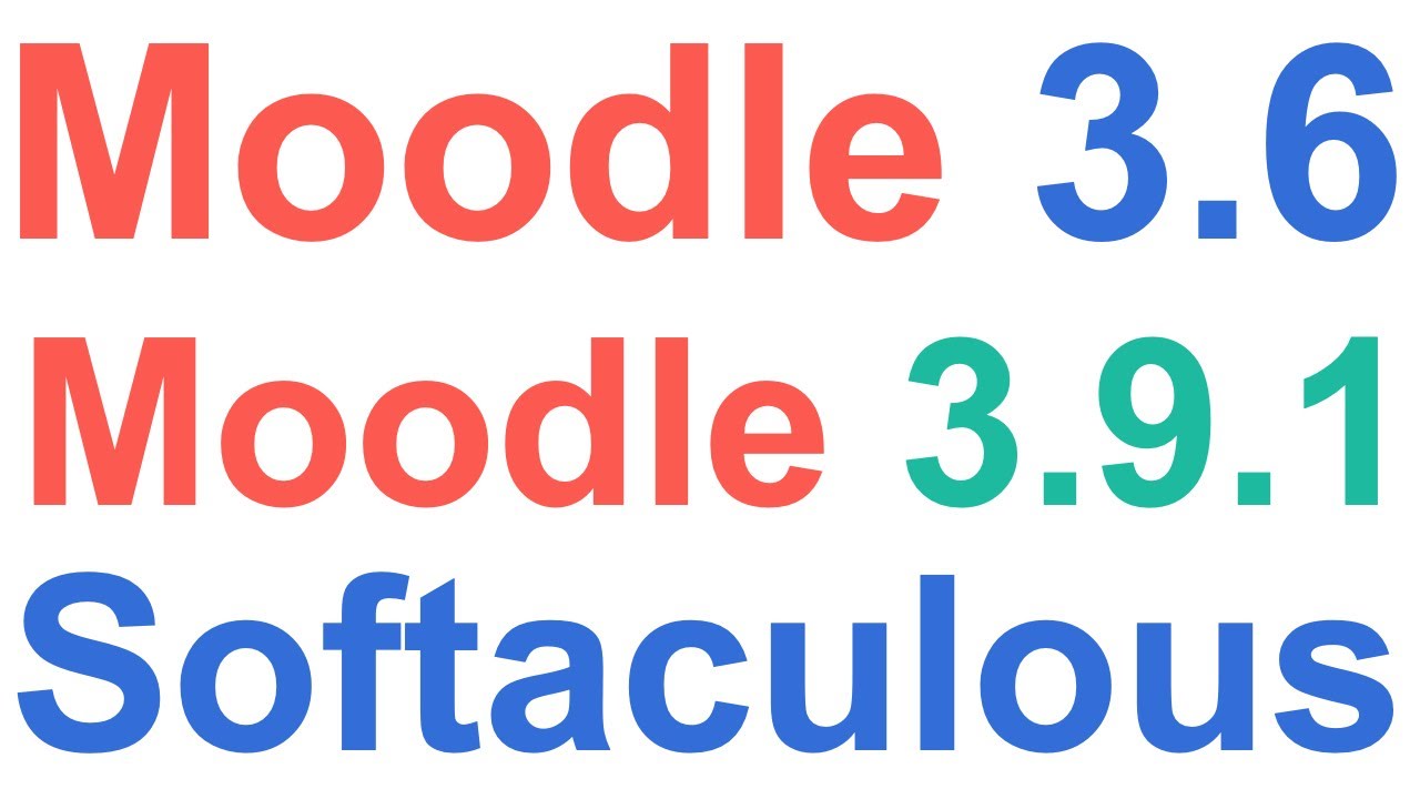 How to Upgrade Moodle 3.6 to 3.9