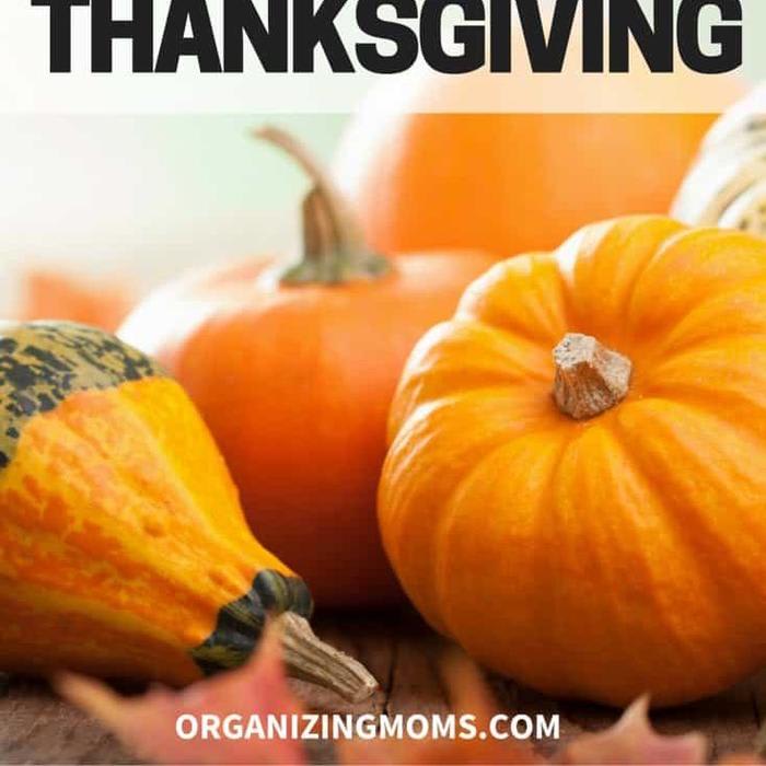 Get Organized for Thanksgiving