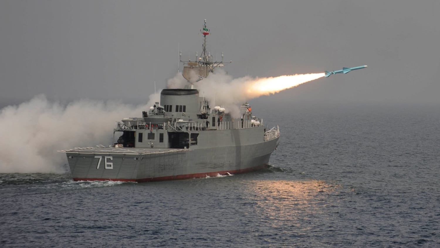 Iranian Warship Hits Another With Missile During Training Accident, Killing 19 Sailors