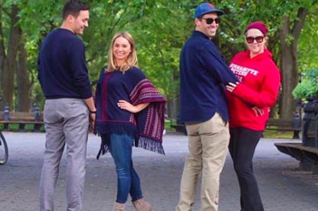 Amy Schumer And Her Husband Photobombed This Couple's Engagement Shoot And It's So Cute