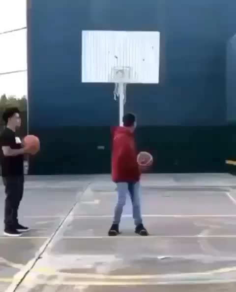Cool Basketball trick