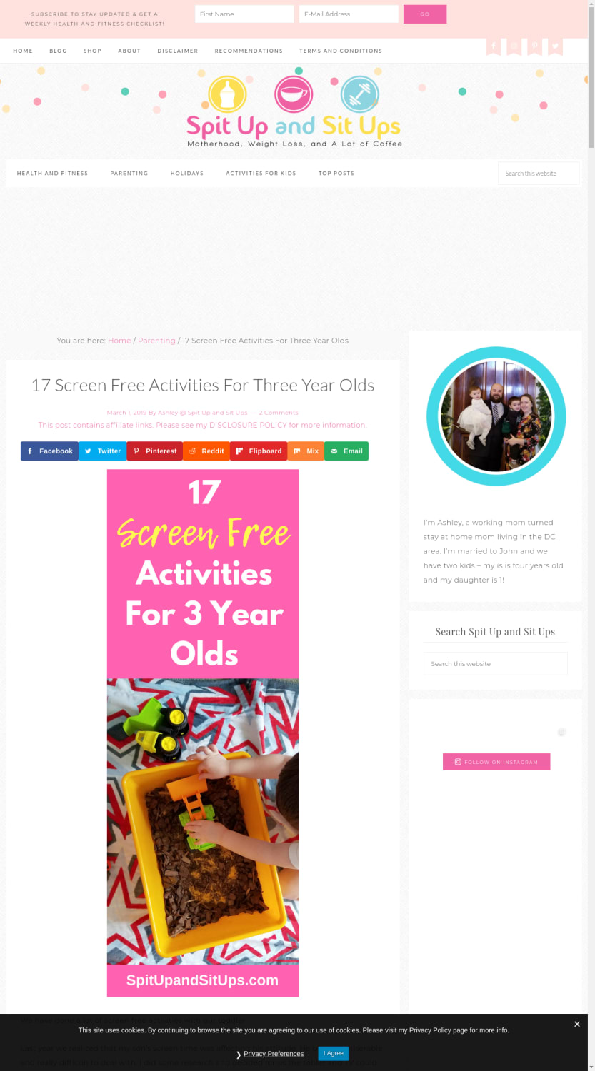 17 Screen Free Activities For Three Year Olds