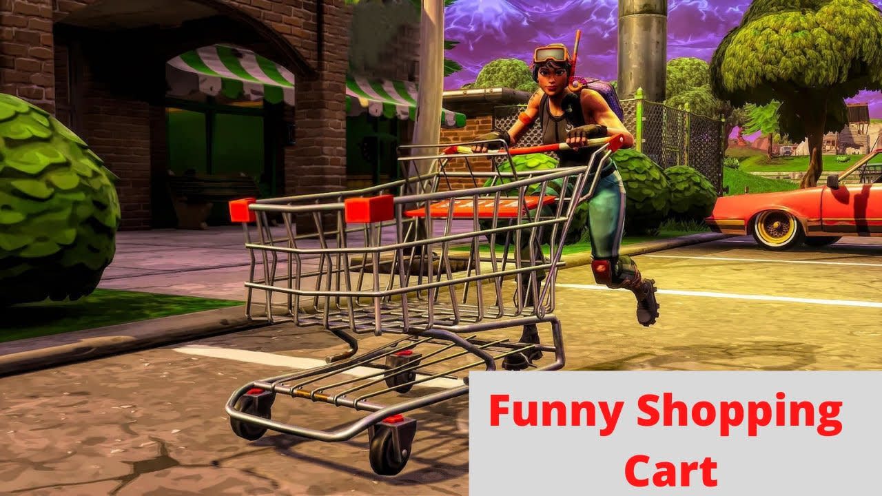 New Fortnight Shopping funny cart moments