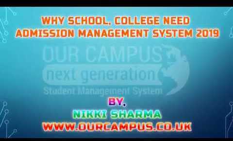 Admission Management System Software Ourcampus 2019