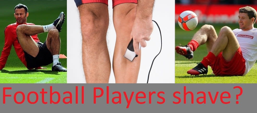 Does Football Players shave their legs? Should they?