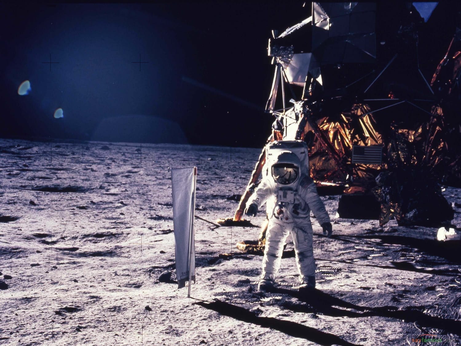 Buzz Aldrin: On the Moon we were ordered by aliens to move away