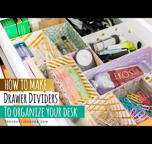 DIY Drawer Dividers for Desk Organizing (Tips and Tricks)