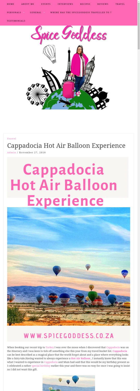 Cappadocia Hot Air Balloon Experience