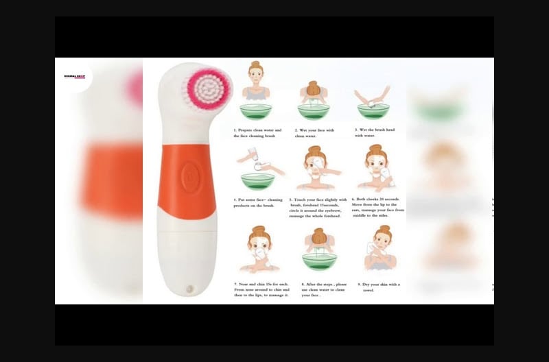 #Dermalshop #9 in 1 #Electric #Facial #Cleanser #Massager For #Face #Body #Foot