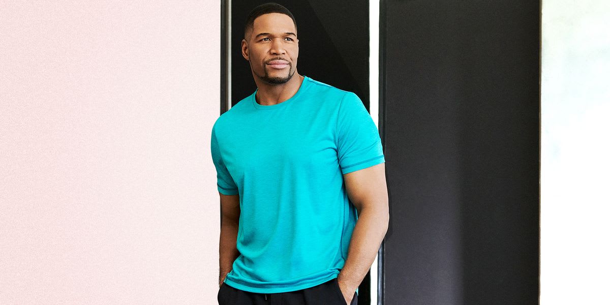 Michael Strahan Wants You to Sneak In That Midday Workout in His New MSX Collection