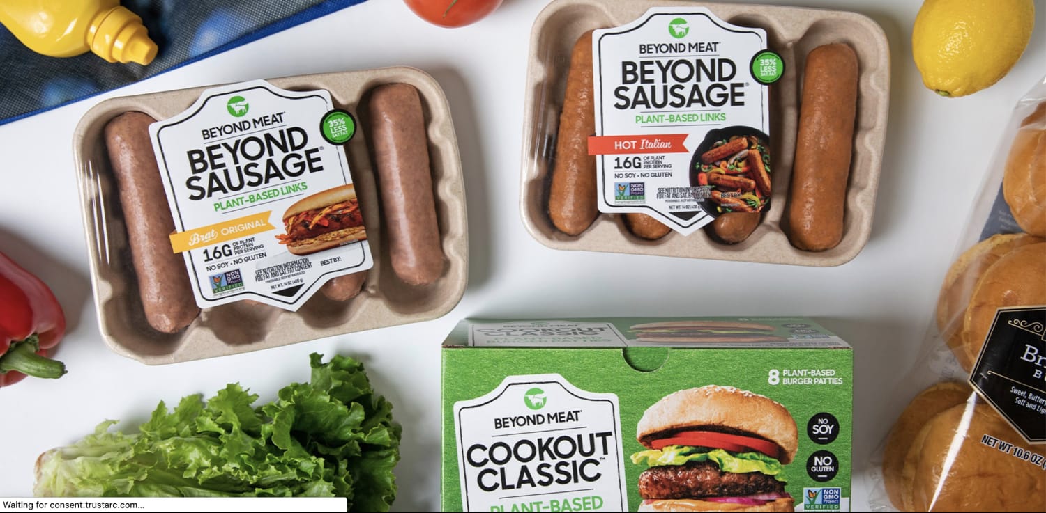 Investors get a rise out of Walmart's agreement to stock more Beyond Meat