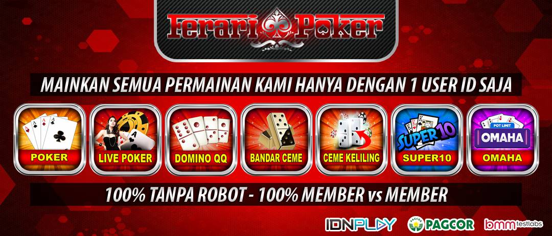 Feraripoker: Situs IDN Poker Online & Dominoqq Terpercaya