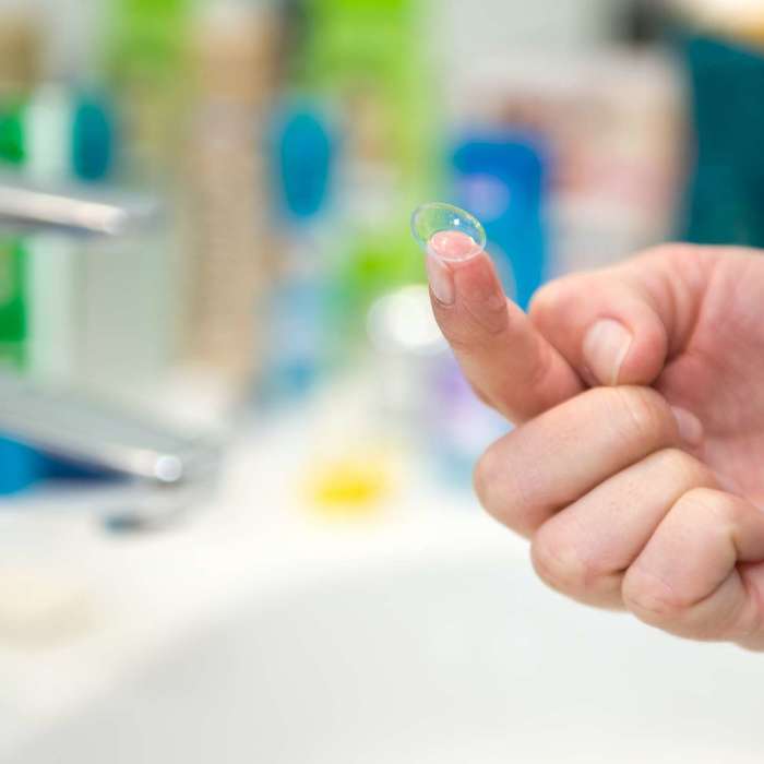 Why You Should Never Flush Your Contacts Down the Drain