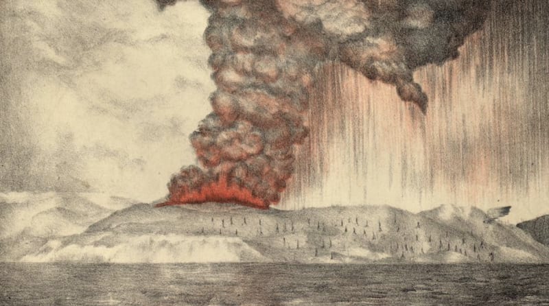 The 1883 Krakatoa Explosion Made the Loudest Sound in History–So Loud It Traveled Around the World Four Times