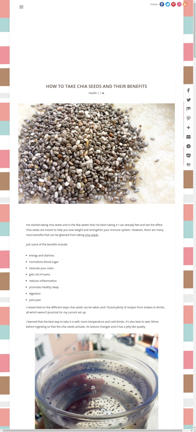 How to Take Chia Seeds and their Benefits