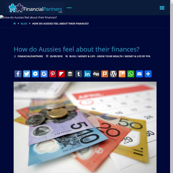 How do Aussies feel about their finances?