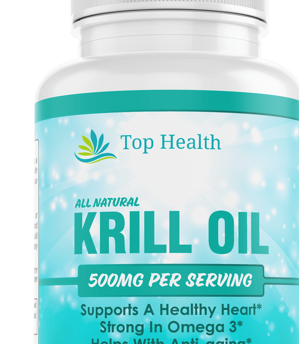 Krill Oil Omega 3 Hair Skin And Heart Dietary Supplement - 30 Softgels