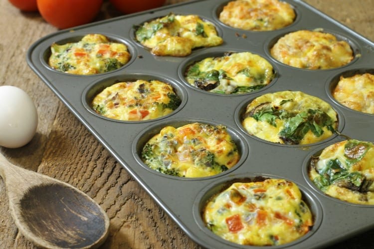 On The Go Breakfast Egg Muffins (3 Ways)