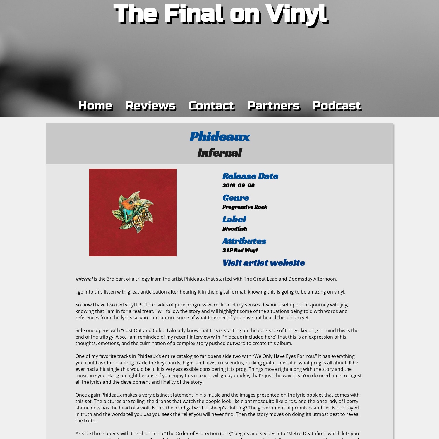 The Final On Vinyl