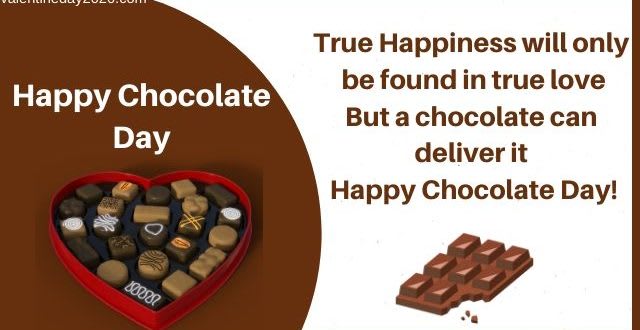 Happy Chocolate Day Status 2020 For Whatsapp, Wishes - Happy Valentine Day 2020