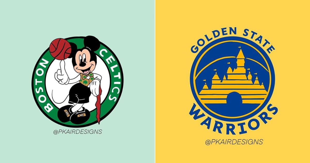This Artist Reimagined NBA Logos With Disney Characters, and Can We Make These Official?
