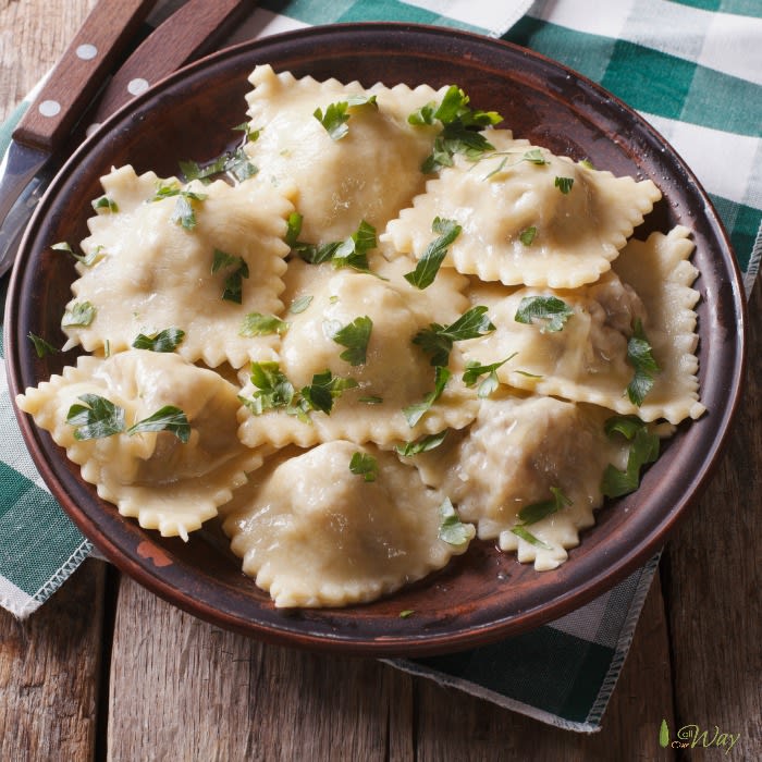 Homemade Italian Ravioli with Meat & Cheese Filling Tutorial