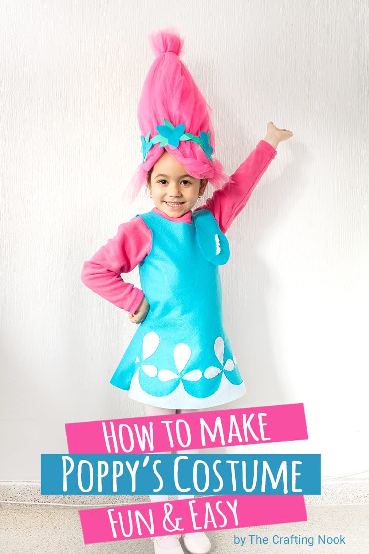 How to Make Poppy Troll Costume (with video)