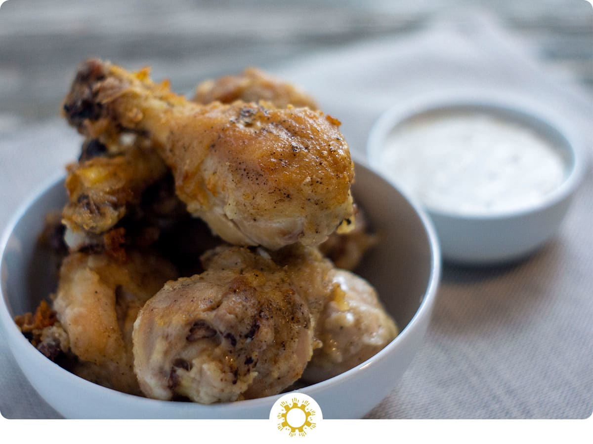 Southern Fried Chicken with Gravy Sauce