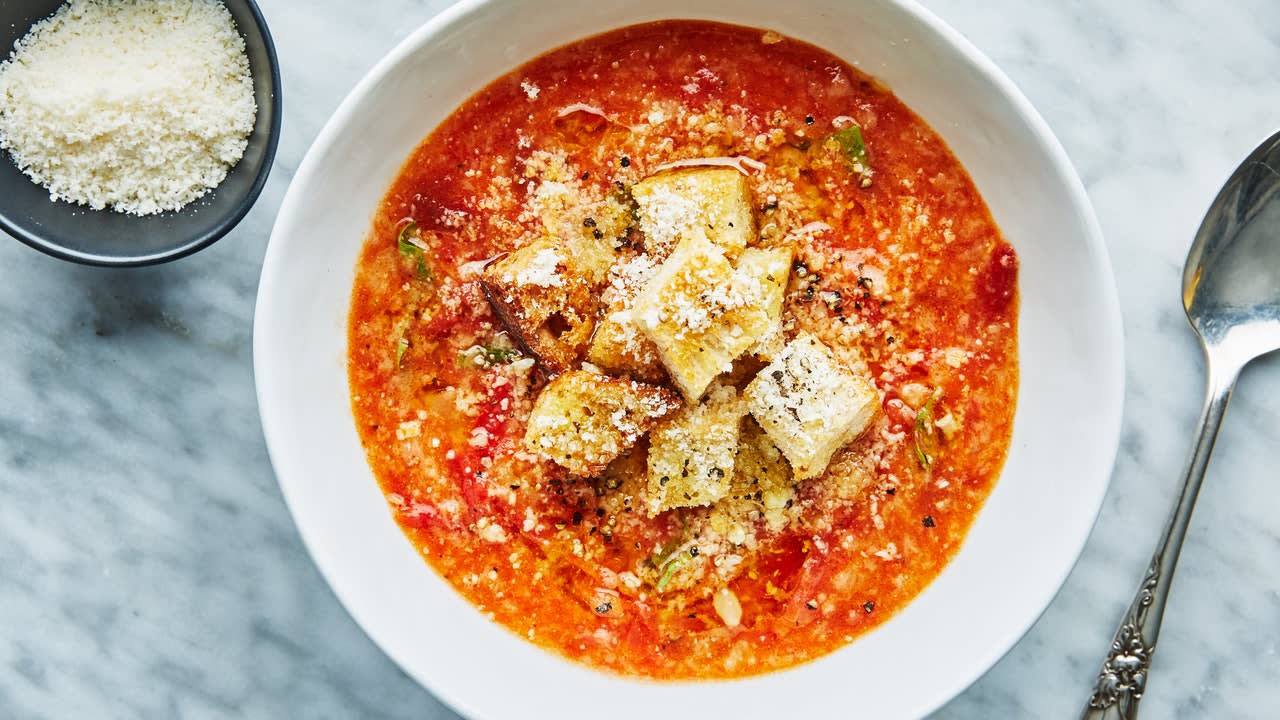 Bruised Tomato and Bread Soup