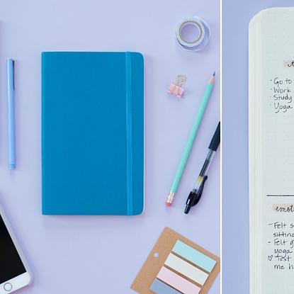 Here's How To Use A Bullet Journal For Better Mental Health