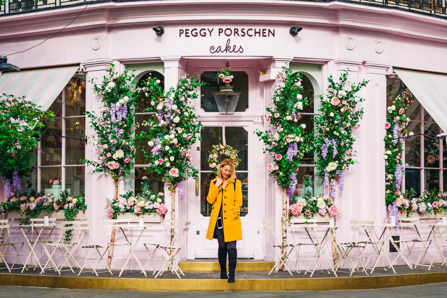 Pretty in Pink at Peggy Porschen Cakes in London - Travel Pockets
