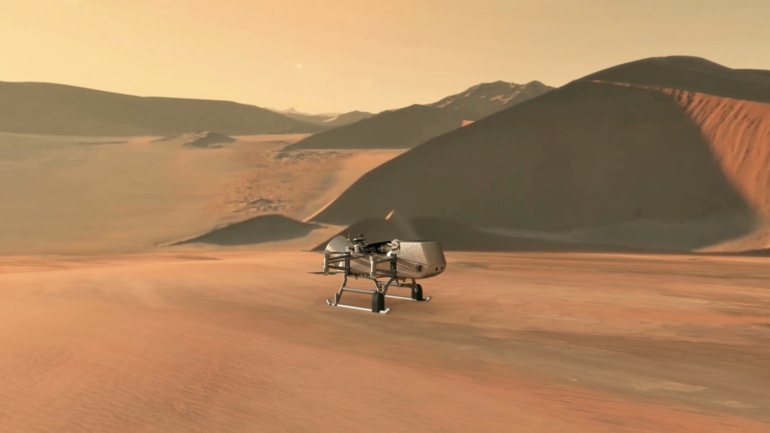 NASA to land on Titan, Saturn's largest moon, in 2034