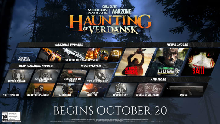 Call of Duty Haunting of Verdansk Event Debuts Tomorrow
