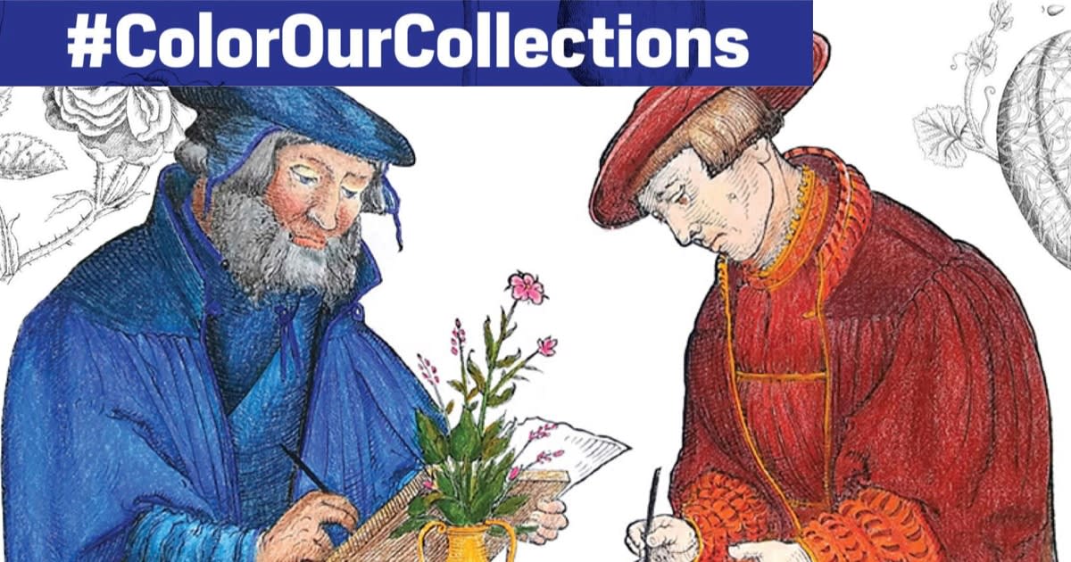 You Can Download Thousands of Coloring Book Pages From Museum Collections From Around the World