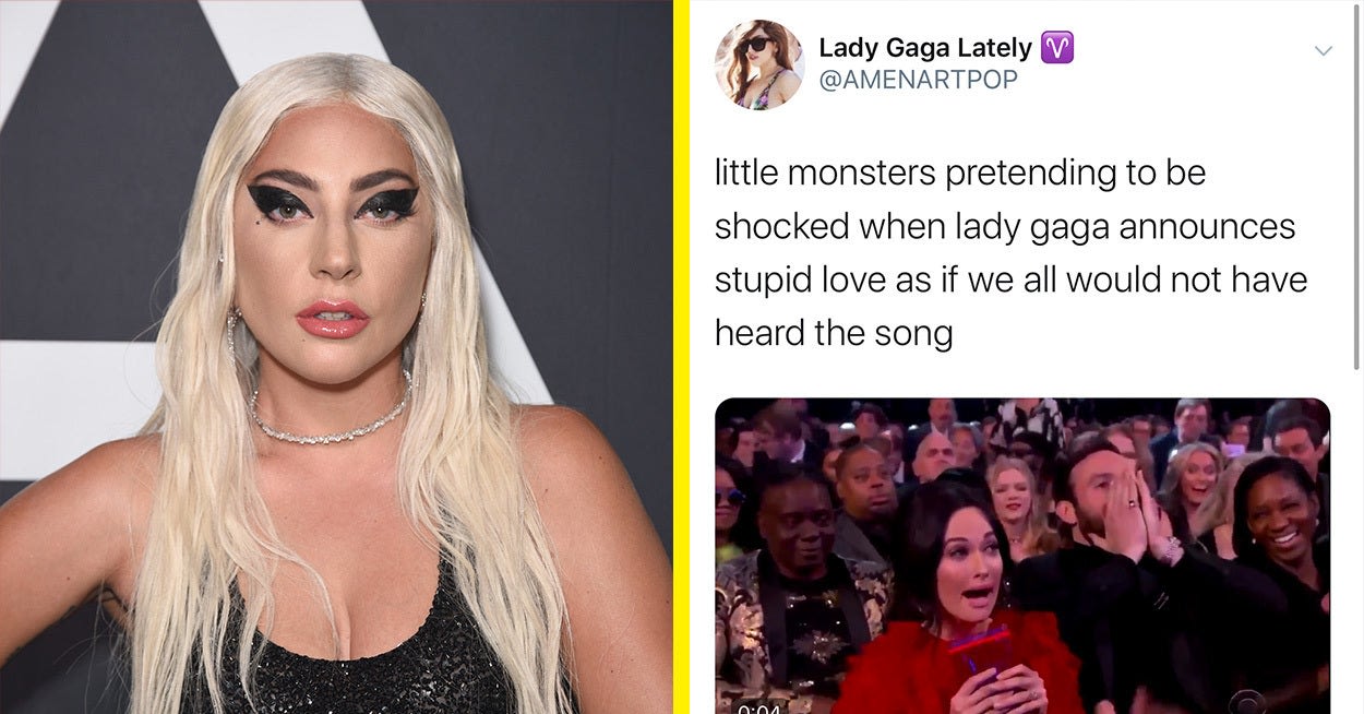Lady Gaga Knows You've Been Streaming Her New Song That Leaked Online And Her Reaction Is Hilarious