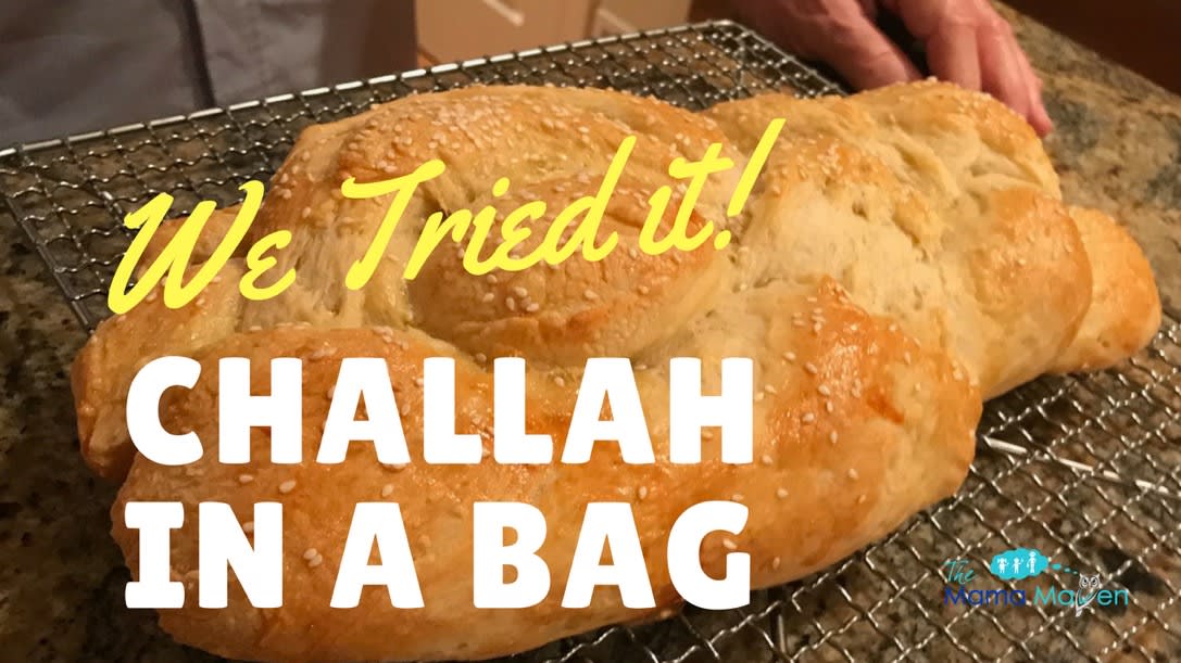 We Tried it! Making Challah in a Bag (No Knead Challah Recipe)