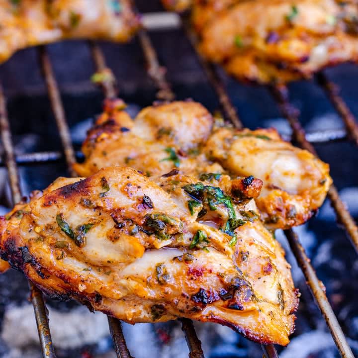 Spicy Grilled Chicken Thighs Recipe