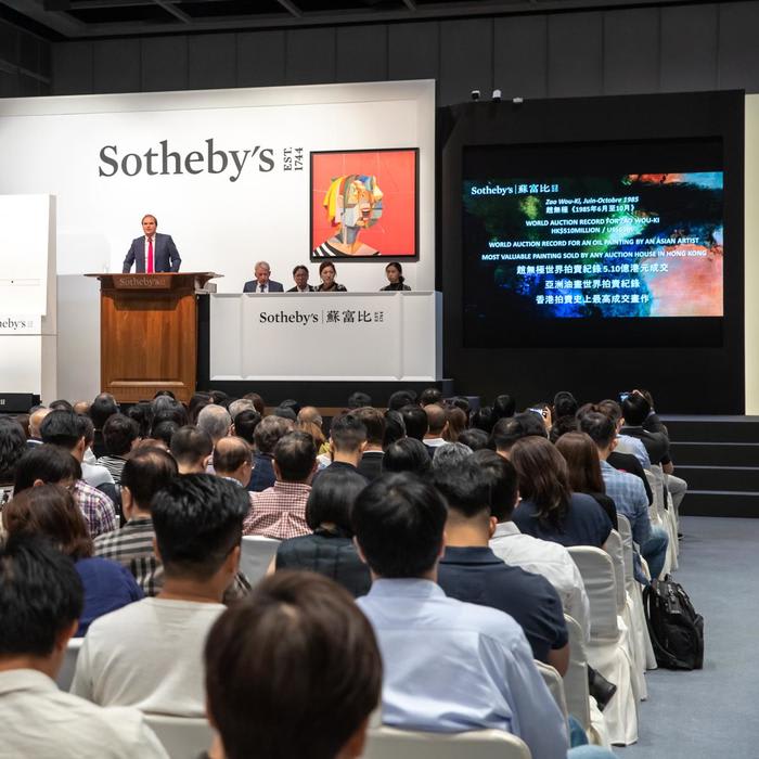 At Hong Kong's Latest Round of Auctions, Work by Western Artists Reached a New High