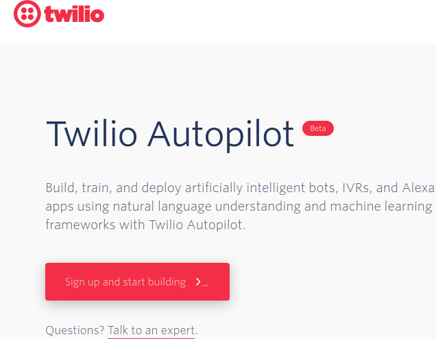 Twilio Autopilot