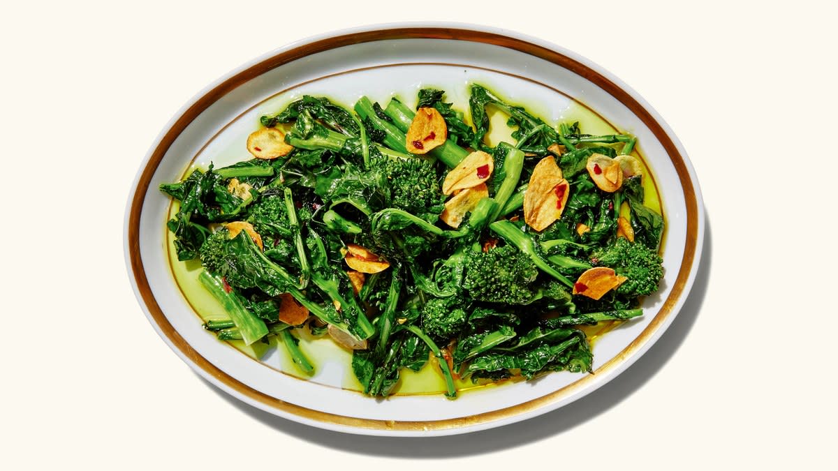 Broccoli Rabe with Chile and Garlic Recipe