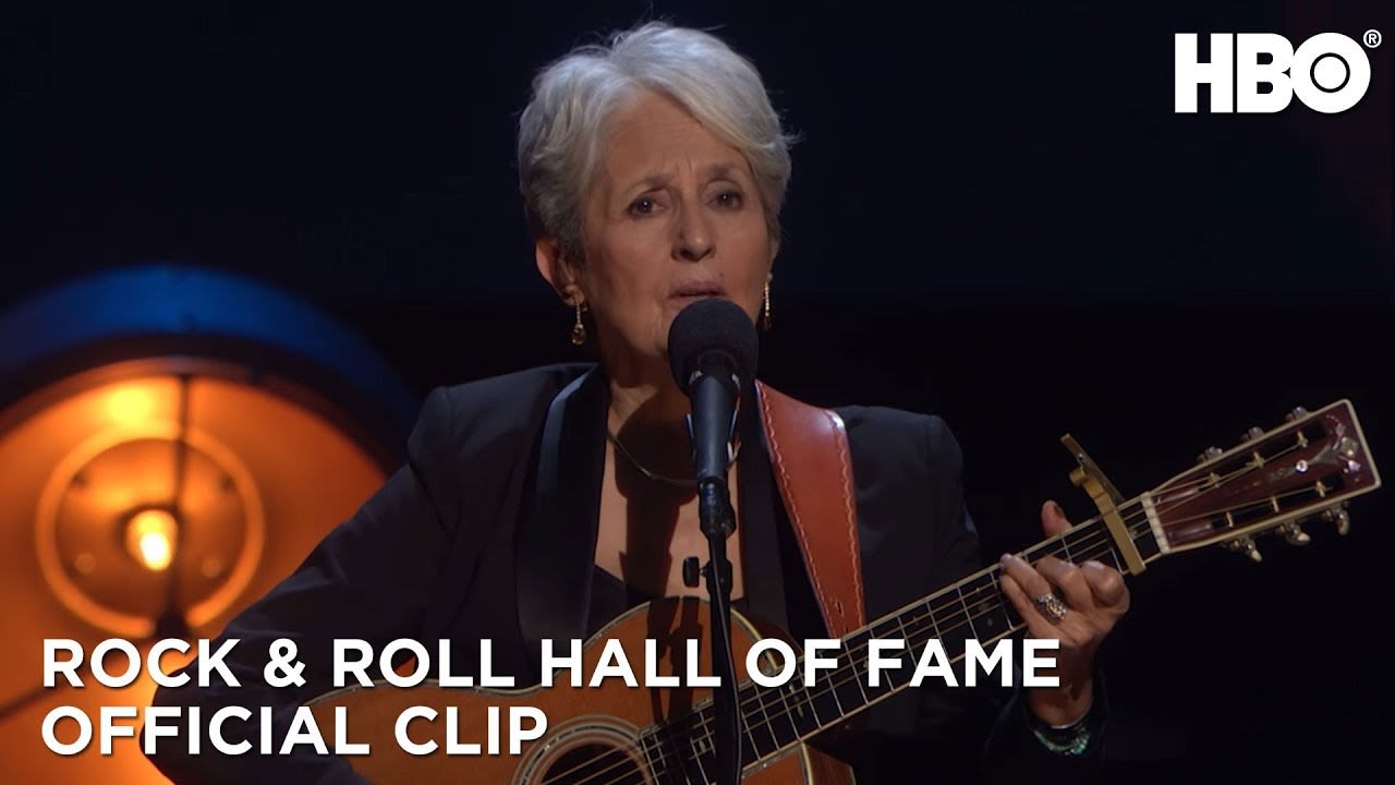 Rock and Roll Hall of Fame: Joan Baez Performs with Indigo Girls (2017 Clip) | HBO