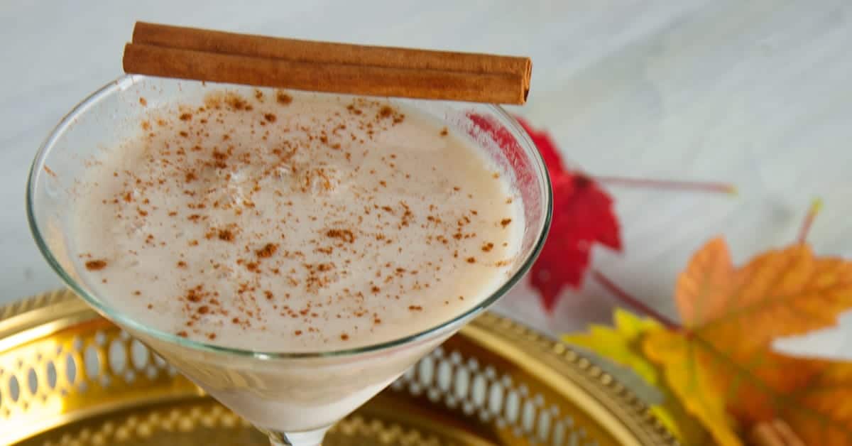 RumChataTini - Apple Cider Cocktail with a RumChata