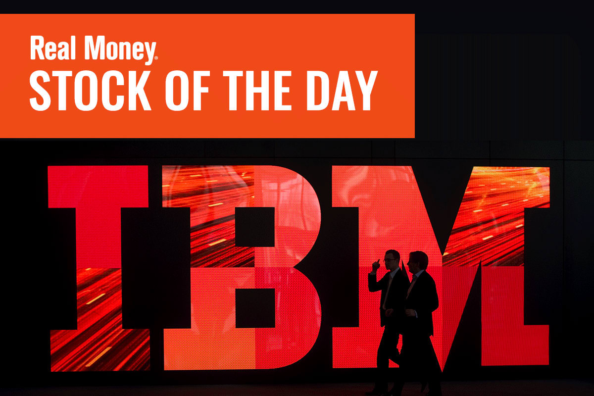 IBM Is the Stock of the Day at Real Money and My Technical Pick for 2020