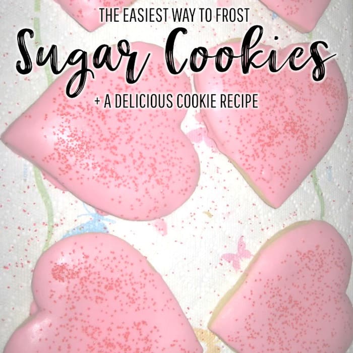 Sugar Cookies Recipe + the Easiest Way to Frost Them