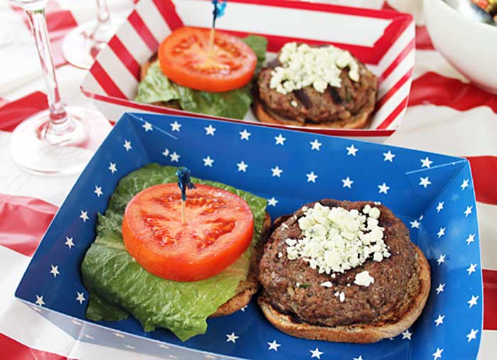 Red White and Bleu Burgers