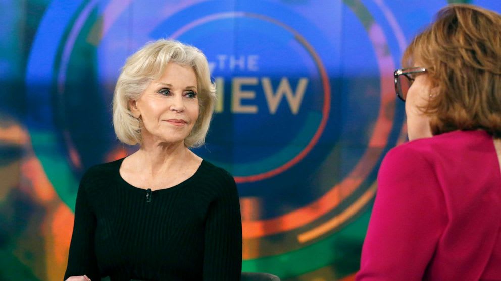 Jane Fonda tells 'The View': 'We are the last generation who can make the difference between life and death of the planet'