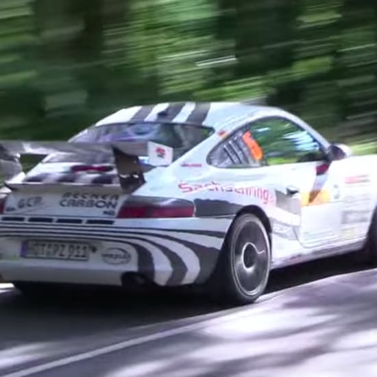 The 996-Generation GT3 Makes For One Great-Sounding Rally Car