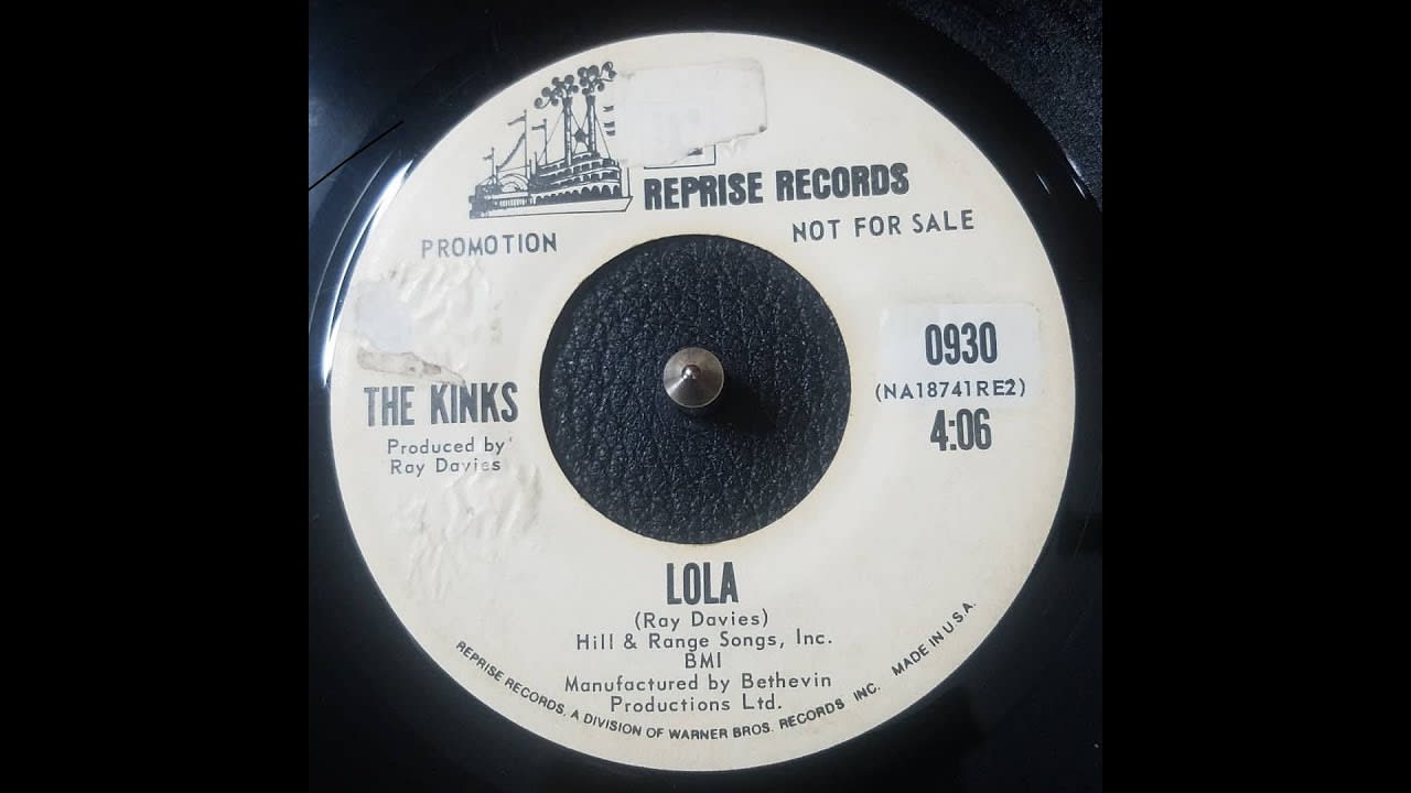 The Kinks - Lola [Rock] (Promo 45 in Mono)