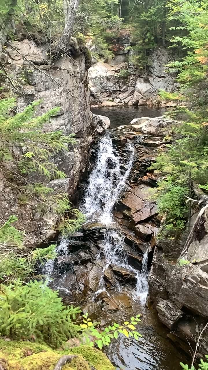 Hiking to North Kinsman in the White Mountains, NH last summer